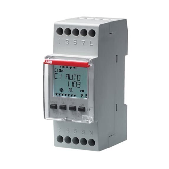 Minuterie digital hebdomadaire 16A 2 modes -ABB