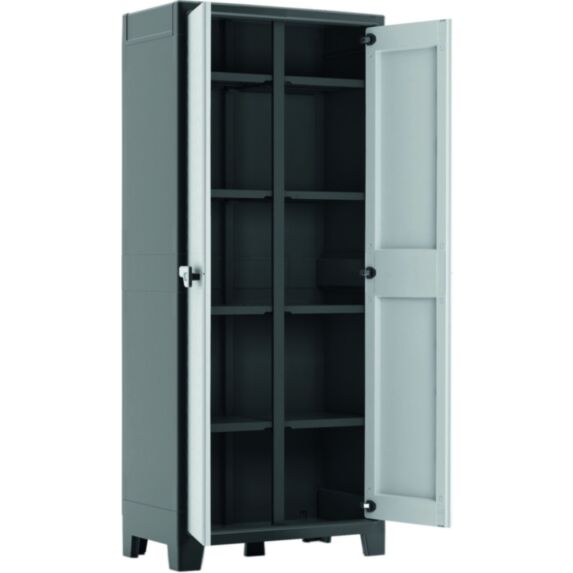 Armoire utilitaire modulable Titan 182x80x44cm gris - KETER