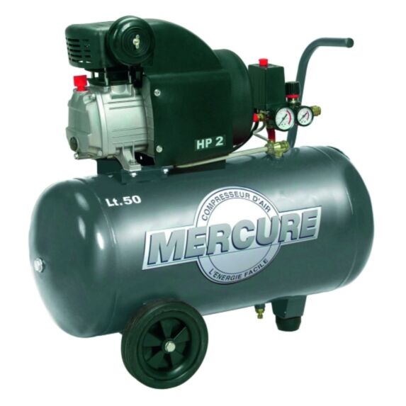 Compresseur 50 litres 2hp Mercure