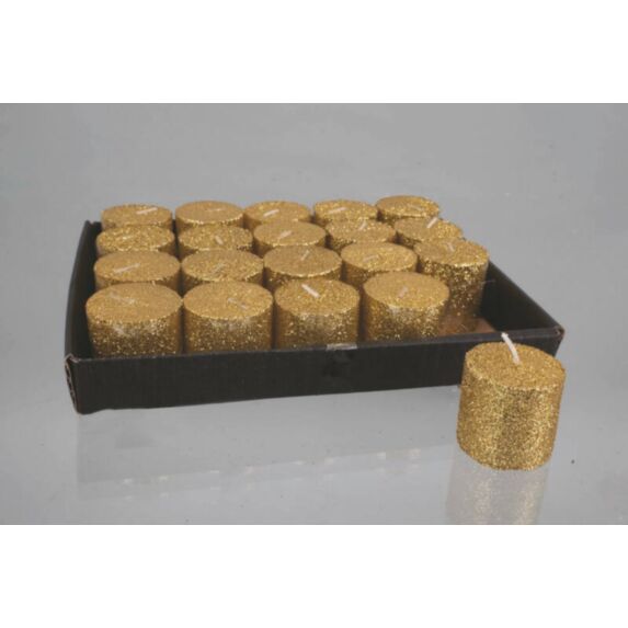 Bougie votive or 4x4cm