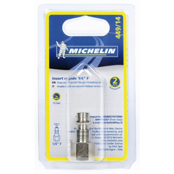 Insert rapide pour compresseur 1/4