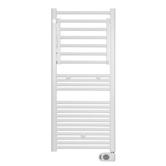 Sèche-serviettes Acier Blanc H,142xL50cm 750W - DELTACALOR