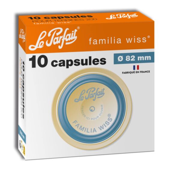 Boite 10 capsules Familia Wiss 82mm - LE PARFAIT