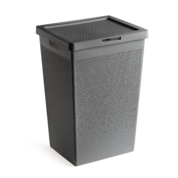 Coffre à linge Bohol 60L anthracite - TATAY