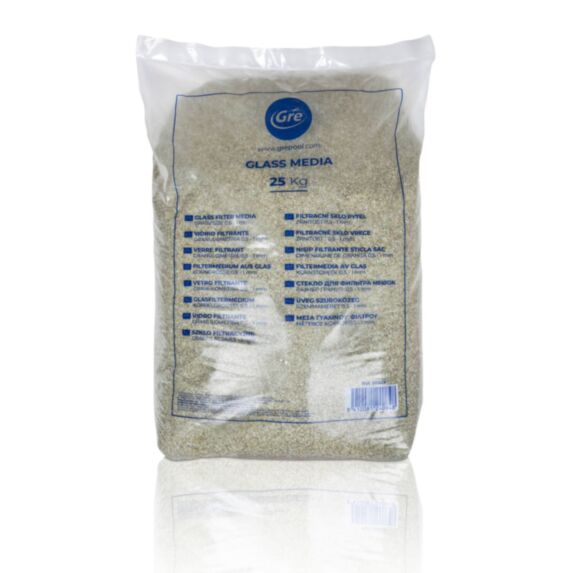 Verre filtrant pour filtration piscine 0,5/1,0mm 25kg - GRE