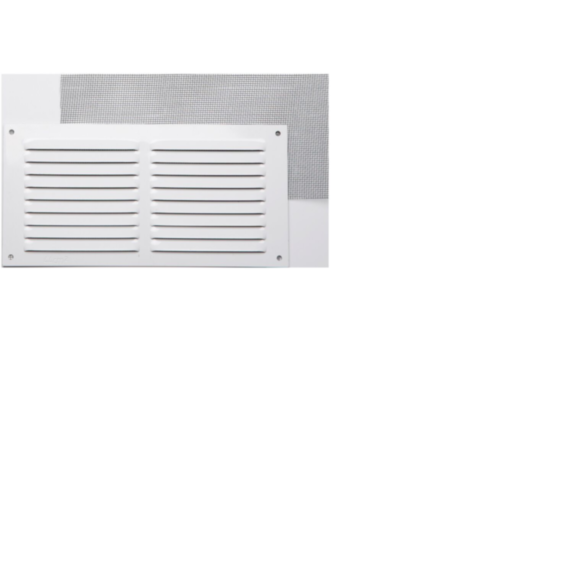 Grille d'aération aluminium blanc - FEPRE
