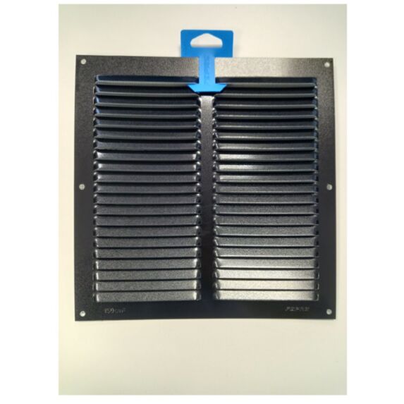 Grille moustiquaire alu noir 0,8mm 25x25cm - FEPRE