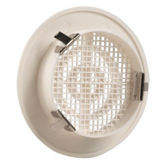 Grille aération beigeà clipser Ø 14,7cm
