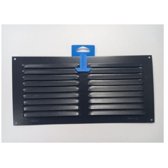 Grille alu 0,8mm anthracite anti-moustique 15x30cm - FEPRE