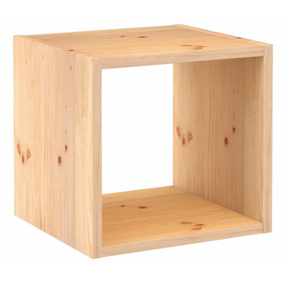 Etagère Cube Dinamic Pin Massif 36,2x36,2x33cm
