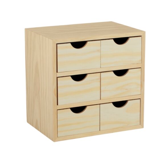 Mini block tiroir en bois - ASTIGARRAGA KIT LINE