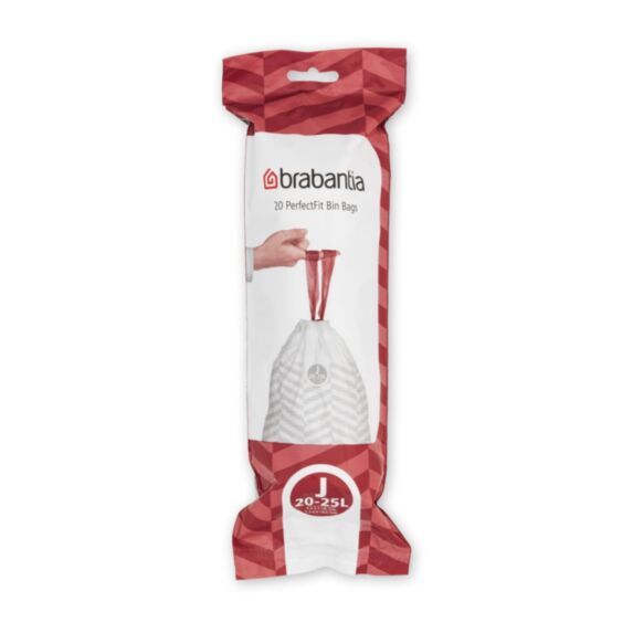 Sacs poubelle PerfectFit blanc 23L x20 - BRABANTIA