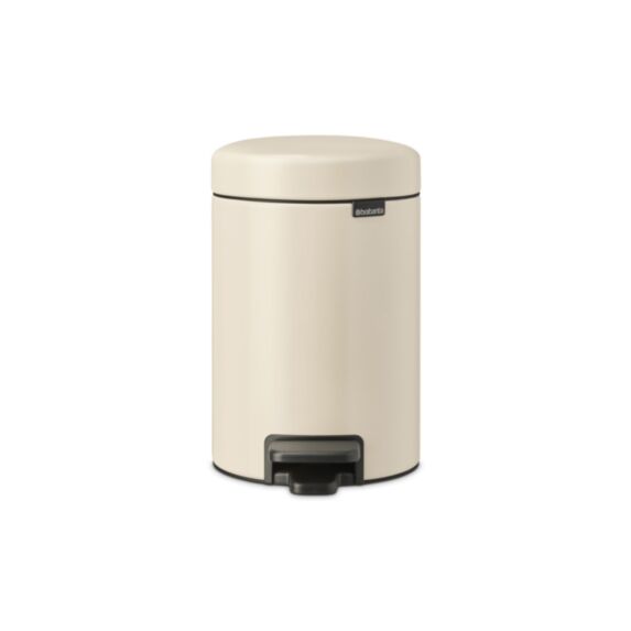 Poubelle à pédale NewIcon 3L beige - BRABANTIA
