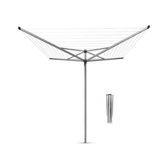 Séchoir à Linge Extérieur Rotatif Topspinner 50m - BRABANTIA