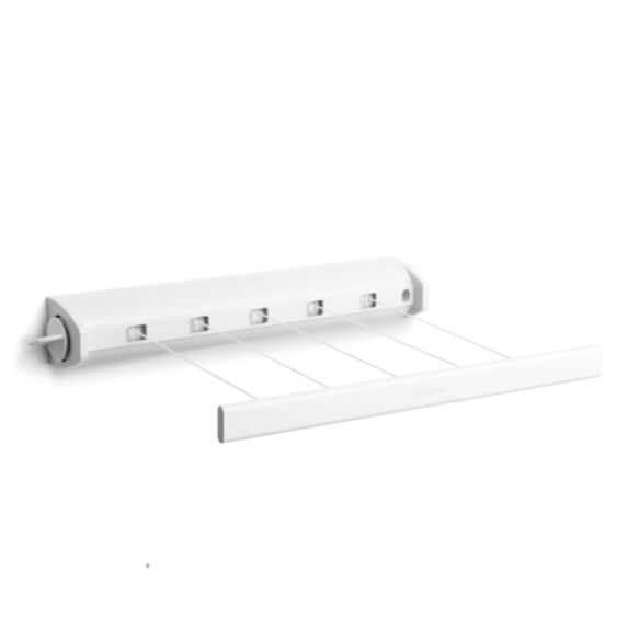 Enrouleur de Cordes à Linge 22m Blanc - BRABANTIA