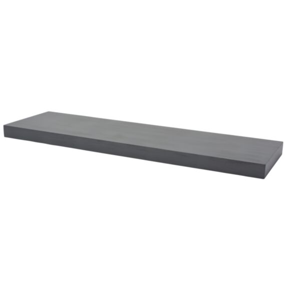 Tablette XL4 gris 80x23,5cm 38mm - B'ORG