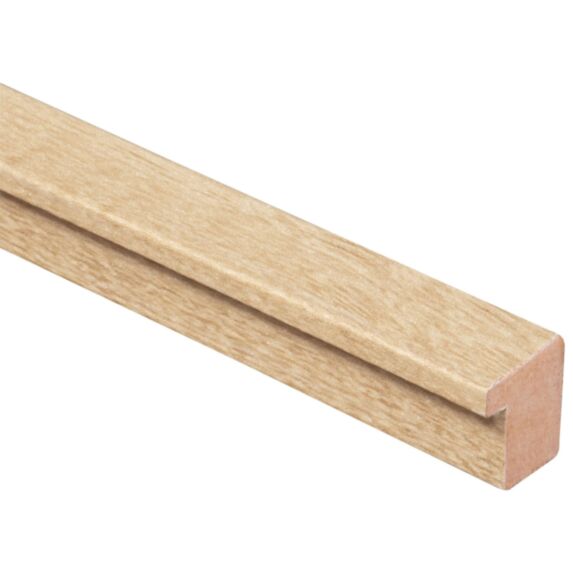 2 profils de finition pour panneaux tasseaux 2600x20x12 Ivoire - AJ TIMBER