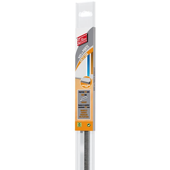 Bas de porte adhésif Stop air & eau aluminium 1m 950700906D - ELLEN