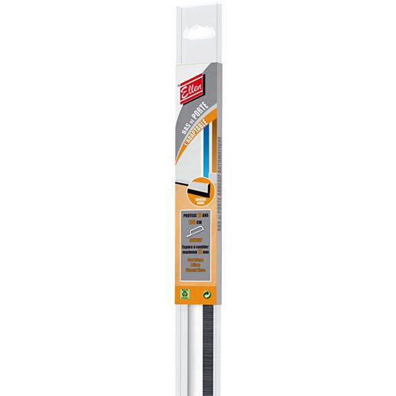 Bas de porte adhésif automatique adaptable blanc 1m 951901066D - ELLEN