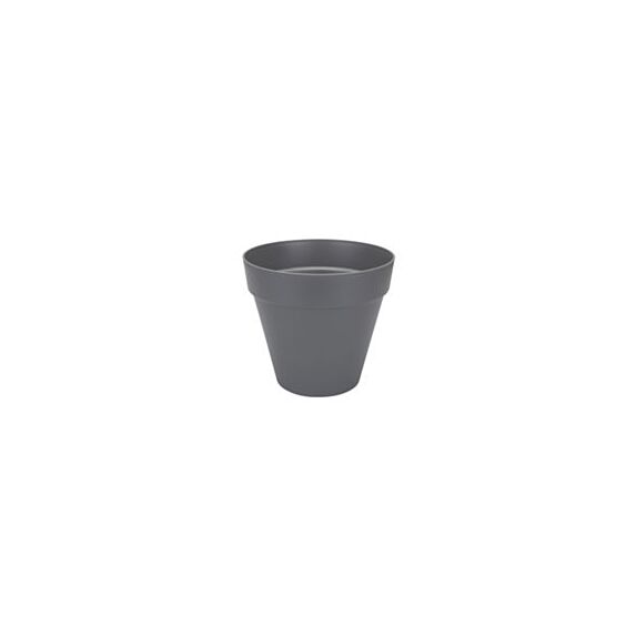 Pot loft rond 40 anthracite Hauteur 35 cm - ELHO
