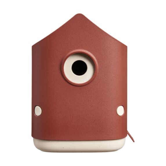 Nichoir Cosy polypropylène 18cm rouge toscane - ELHO