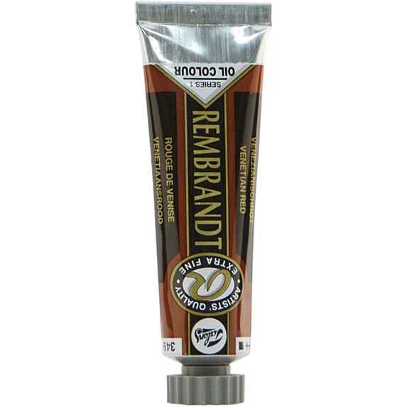 Couleur à l'huile rouge permanent foncé 371 15ml - REMBRANDT