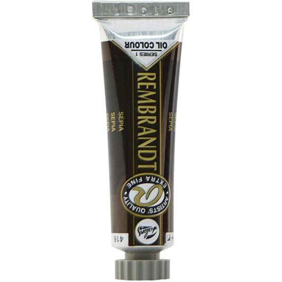 Couleur à l'huile ocre brun 430 15ml - REMBRANDT
