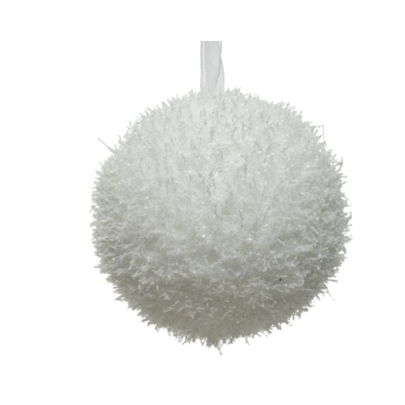Boule blanc glace d8