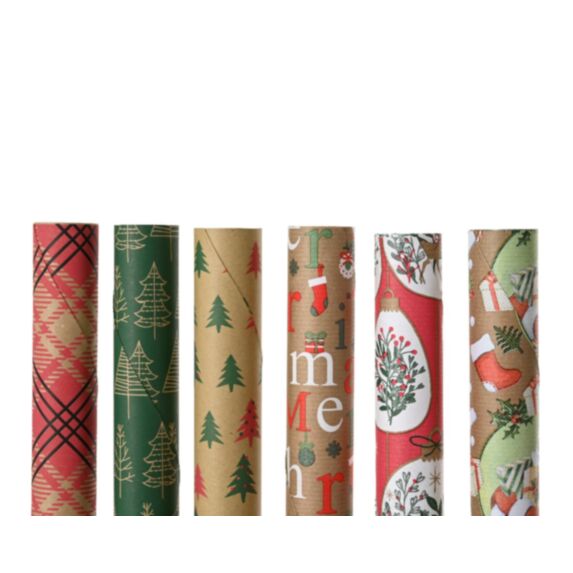 Décoration de Noël Papier cadeau papier kraft