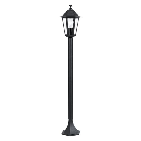 Potelet Exterieur LATERNA Noir E27 60W - EGLO
