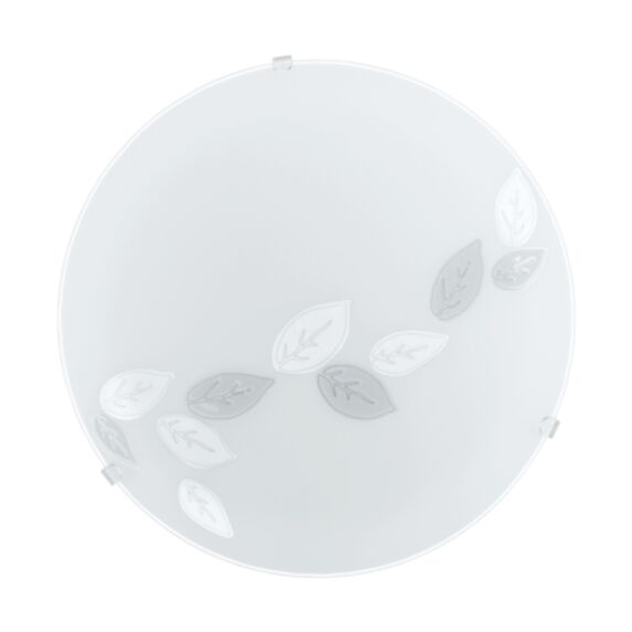 Plafonnier Led Mars 25,5x6,5cm blanc E27 60W - EGLO
