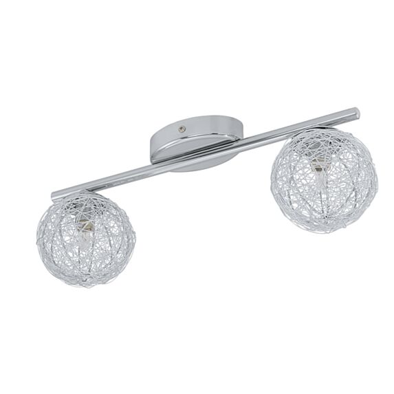 reglette 2 spots prodo chrome  - EGLO