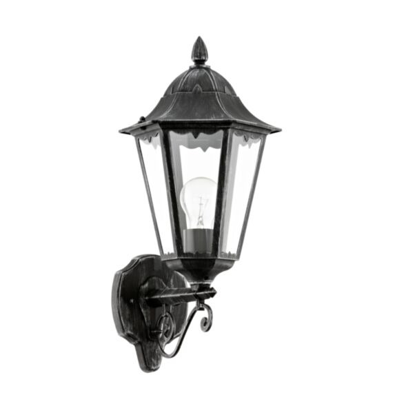 Applique ext. Navedo 47,5cm noir/argent - EGLO