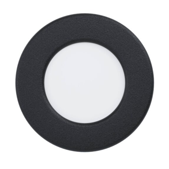 Led encastrable Fueva 5 noir ø 86 mm LED incl. 2.7W 4000k - EGLO