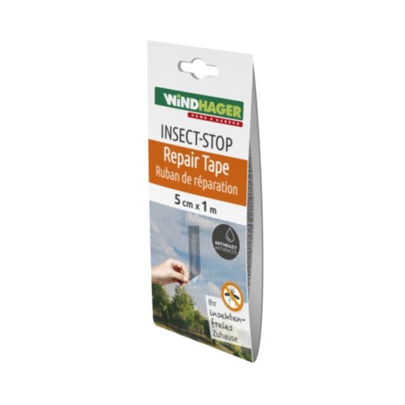 Ruban de réparation moustiquaire 5cm x 1m - WINDHAGER