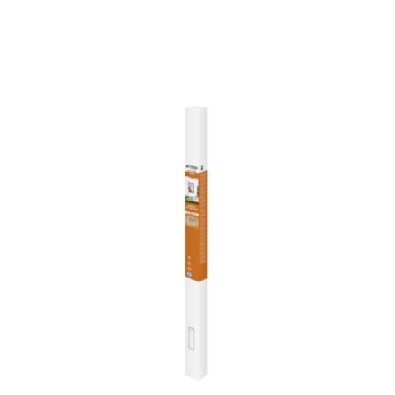 Kit Moustiquaire Enrouleur Cadre alu L1xH1,60m blanc