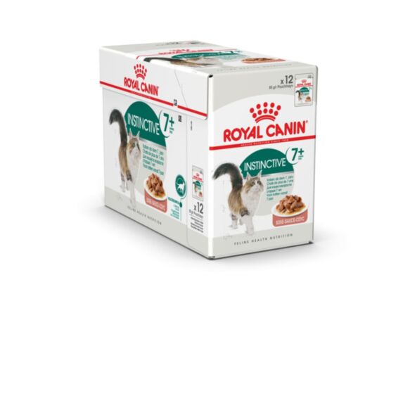 Pâtées Chat Instinctive 7+ Sauce 12x85gr - ROYAL CANIN