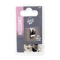 6 pinces-clip N°1 - 3-6 mm pour sous-verres