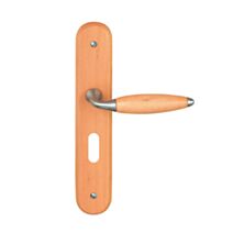 Poignées de porte clé John bois naturel verni - B BEAUTY