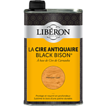 Cire antiquaire « black bison » liquide 0.5l - Merisier clair -LIBERON