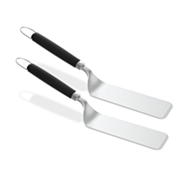 Spatules accessoires plancha fonte 41,5x13x5,2cm x2 - WEBER STEPHEN