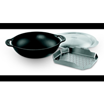 Wok en fonte d'acier pour barbecue Gourmet BBQ System -  WEBER