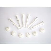 Lot de 6 goupilles et capuchons