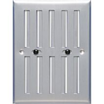 grille aluminium 130x168mm - réglable - AUTOGYRE