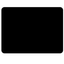 Plaque de protection sol coloris noir acier 100x75 - ATELIERS 19