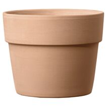 Cache-pot 11cm terre rosée perfetto white
