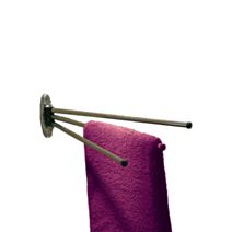 Porte-serviettes 3 Branches Mobiles Chromé - GODONNIER