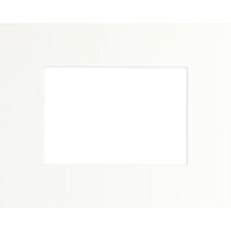 Passe-partout 18x24cm ouverture 10x15cm blanc cassé - CEANOTHE