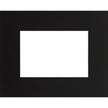 Passe-partout 18x24cm ouverture 10x15cm noir - CEANOTHE