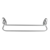 Porte-serviettes 2 Branches Fixes Blanc - GODONNIER